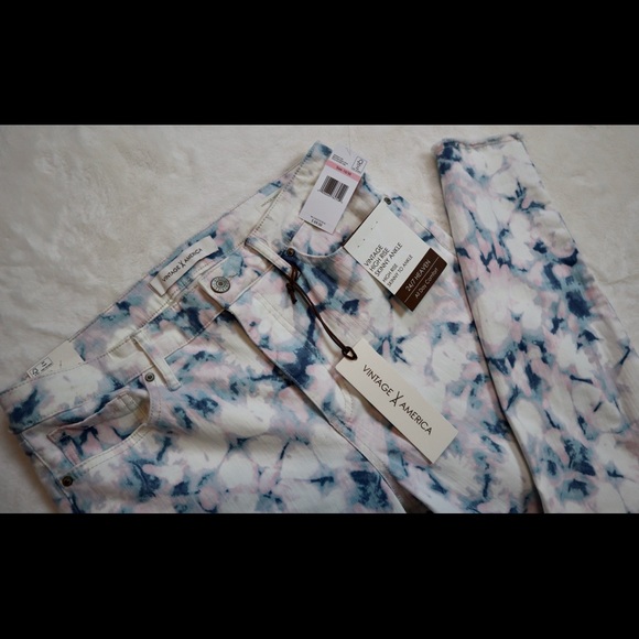 Vintage America. High rise skinny to ankle. - Picture 10 of 10